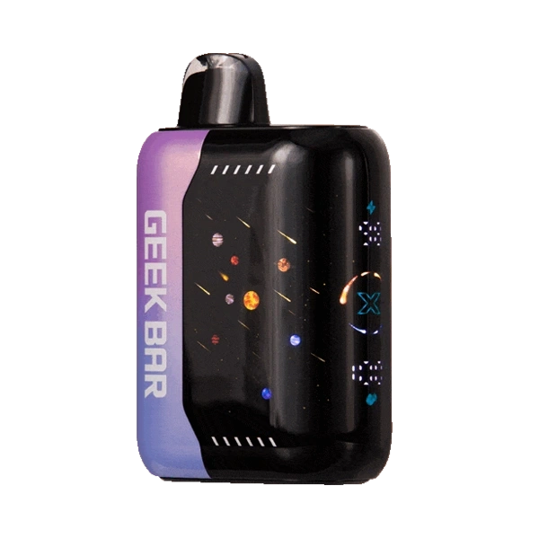 Geek Bar Pulse X Meteor Edition-Strawberry Kiwi Ice-Purple