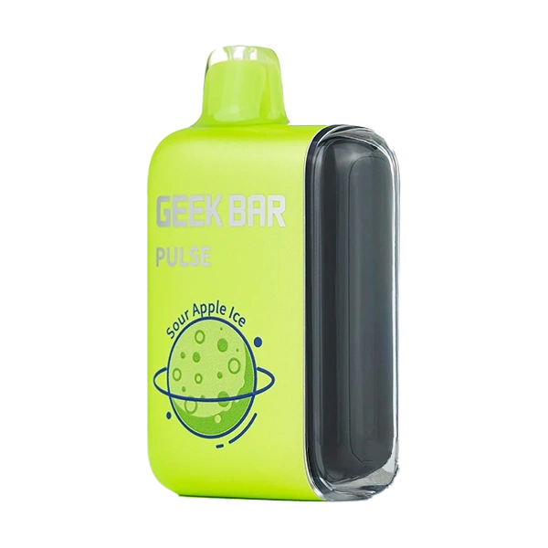Geek Bar Pulse Planet Edition—Sour Apple Ice—Green