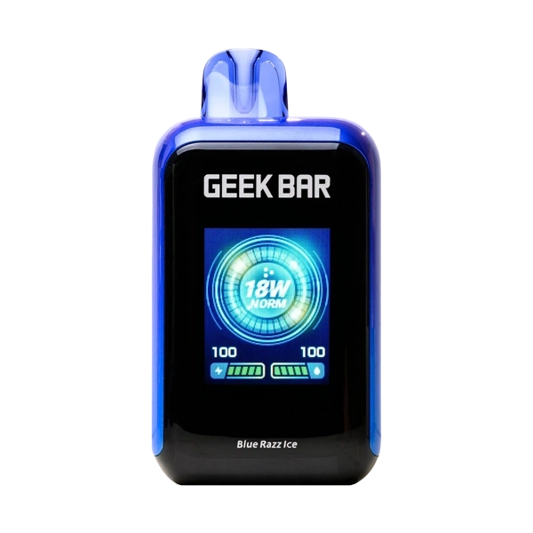 Geek Bar SkyView Blue Razz Ice—dark blue