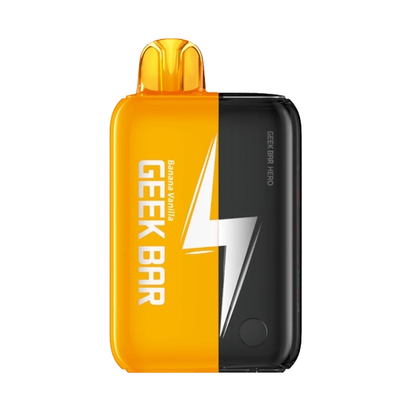 Geek Bar Hero—Banana Vanilla—Yellow