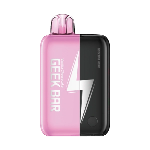 Geek Bar Hero—Vanilla Cheesecake—Light Pink