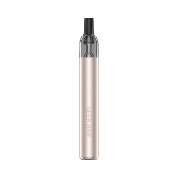 Elegant rose gold Wondar1 vape with a luxury gloss touch
