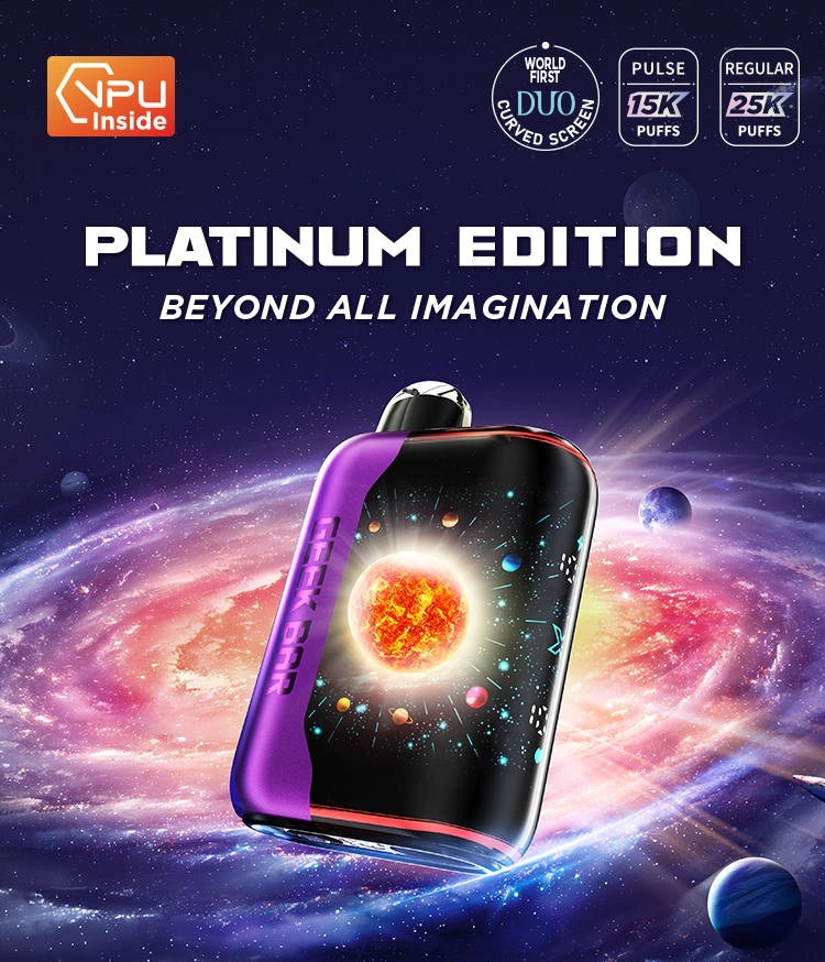 Geek Bar Pulse X Platinum Edition Details