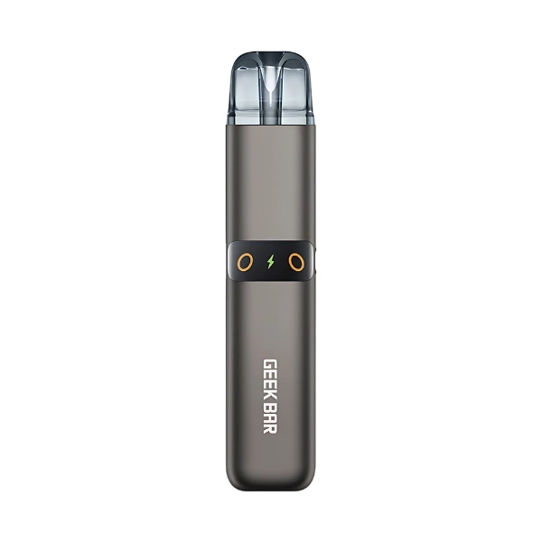 Geek Bar Visioneco—Sleek Gunmetal Steel Tone
