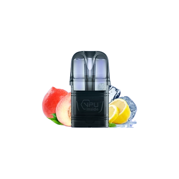Geek Bar Visionmax Pod—Peachy Lemon Ice Twist