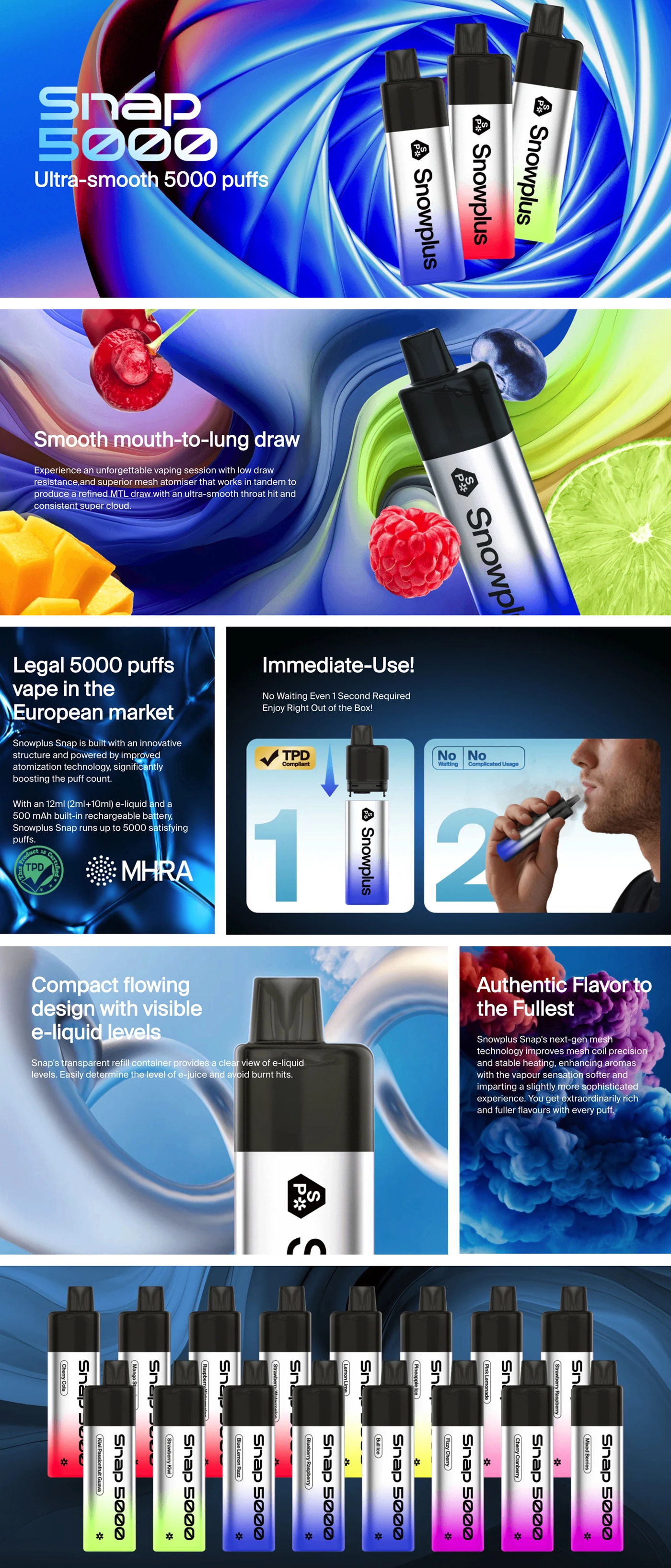 Snowplus Snap 6000 Product Details