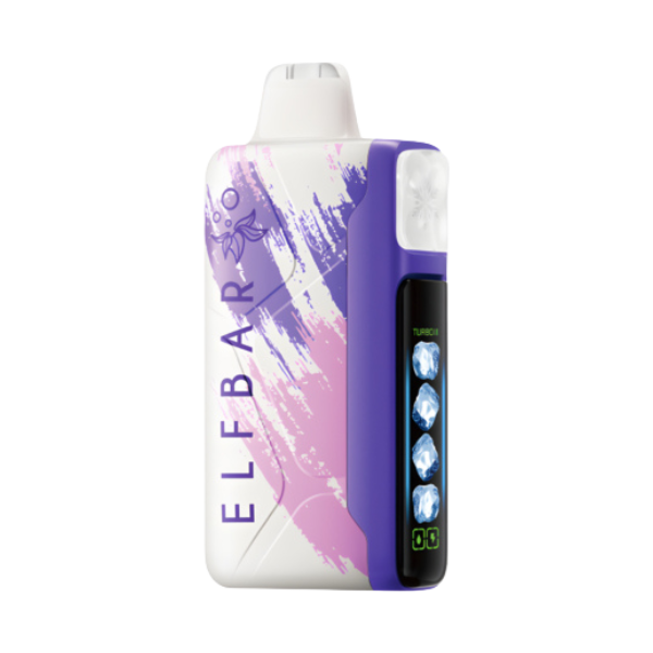 Elf Bar Ice King 40000 Grape Ice—Frosted Grape