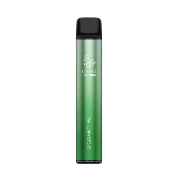 ELFBAR 1500 ULTRA Spearmint—Fresh Mint