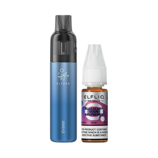 ELFBAR EV5000 Blueberry Sour Raspberry—Bold Mix