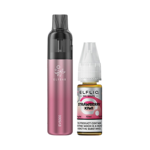 ELFBAR EV5000 Strawberry Kiwi—Tropical Pair
