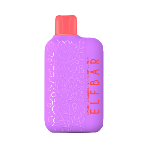 ELFBAR EP8000 Blackberry Cherry Lemon Flavor