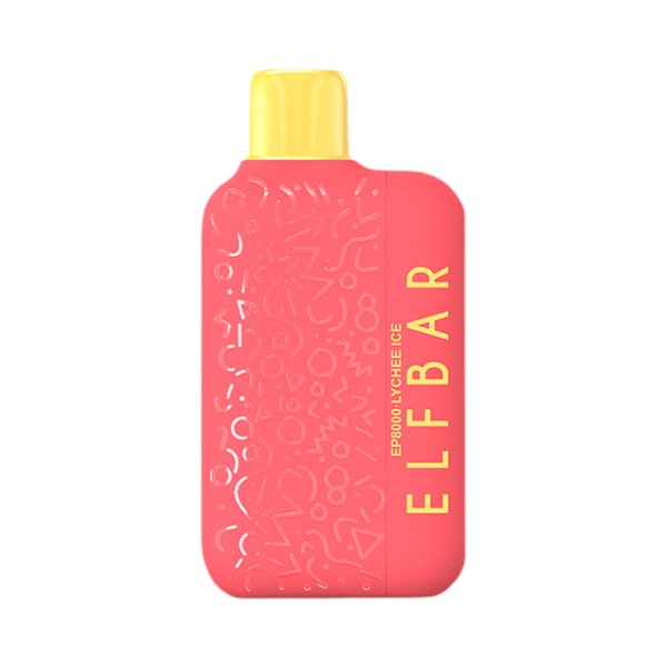 ELFBAR EP8000 Lychee Ice Flavor