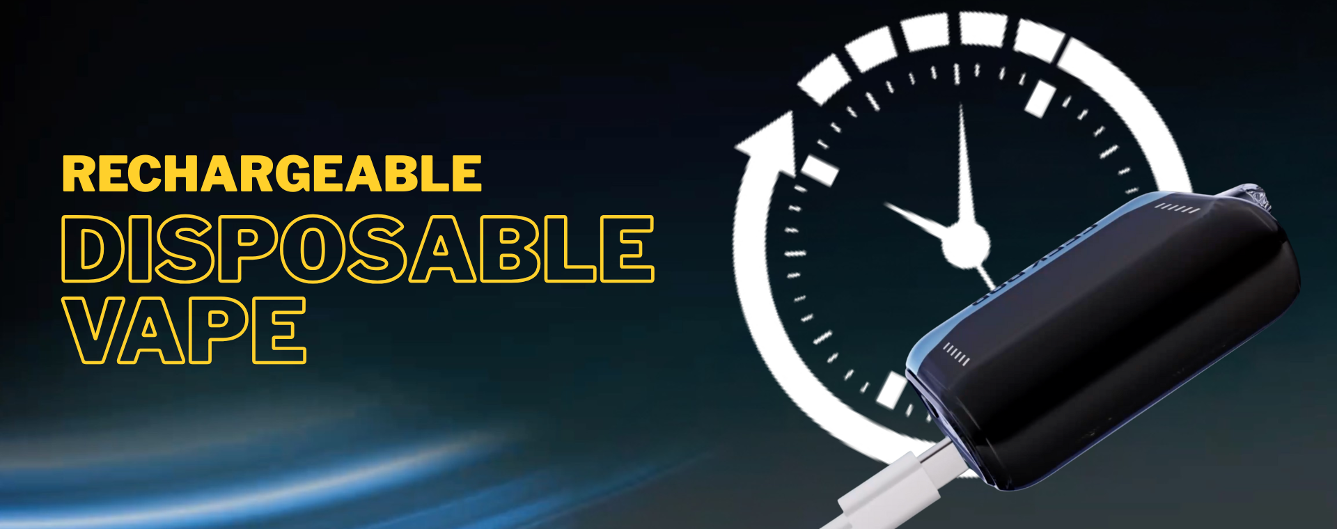 Rechargeable disposable vape