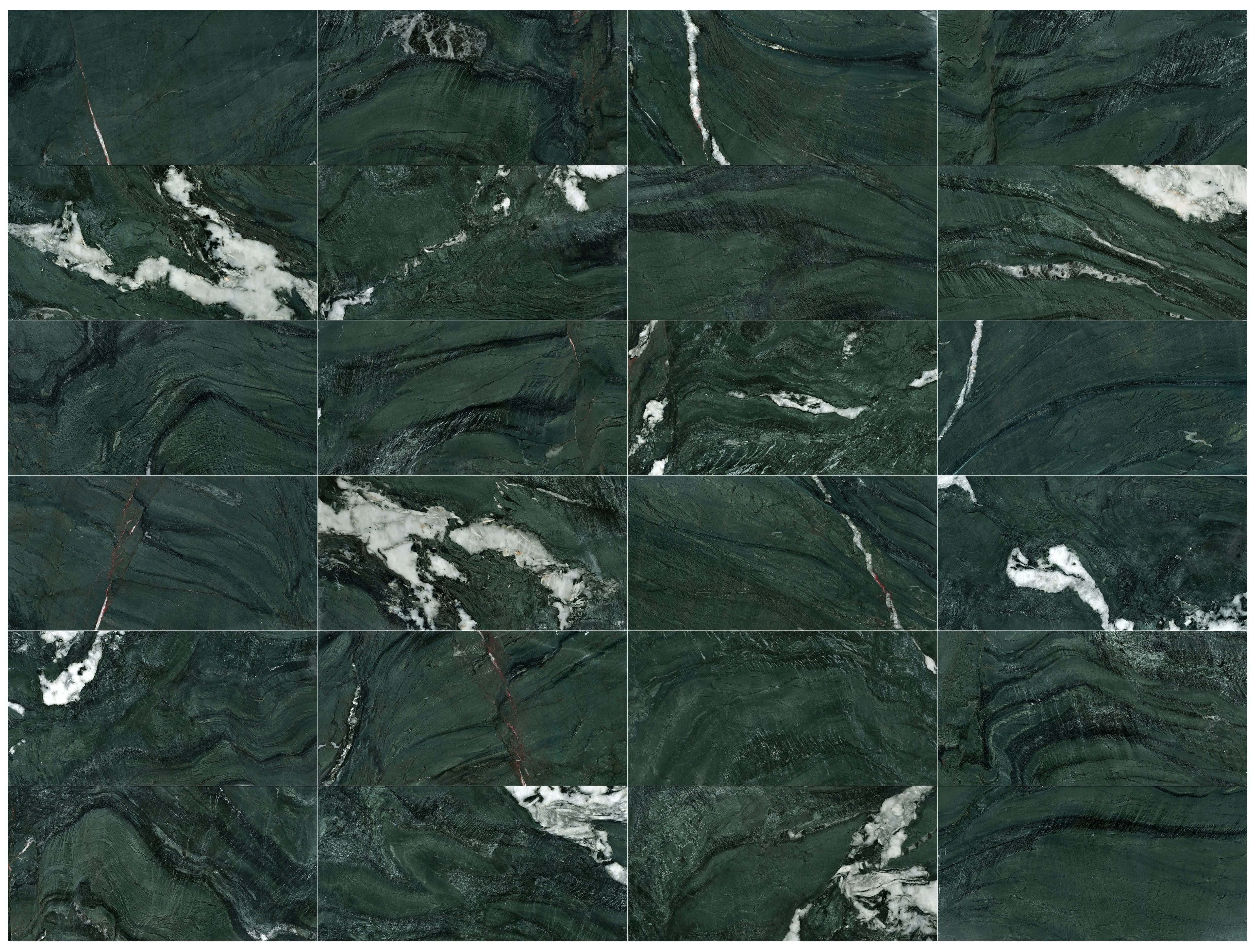 Green Marble Floor and Wall Tiles 12"x24" | Polished Natural Stone | USA