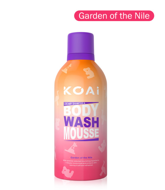 Creamy Shampoo & Body Wash Mousse