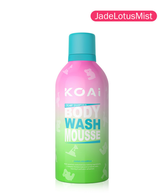 Creamy Shampoo & Body Wash Mousse