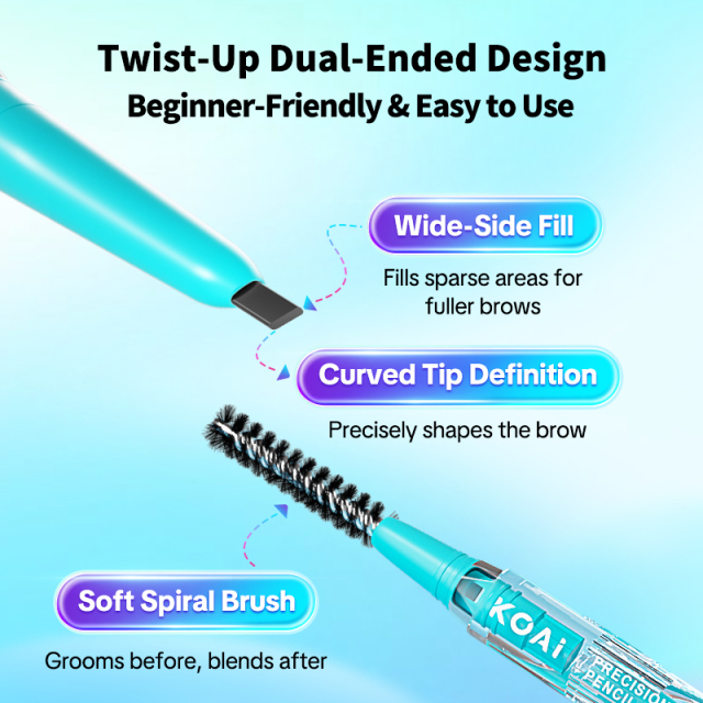 Dual-Ended Brow Pencil