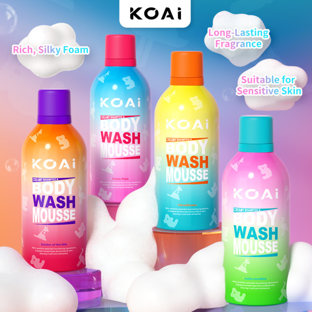 Creamy Shampoo & Body Wash Mousse