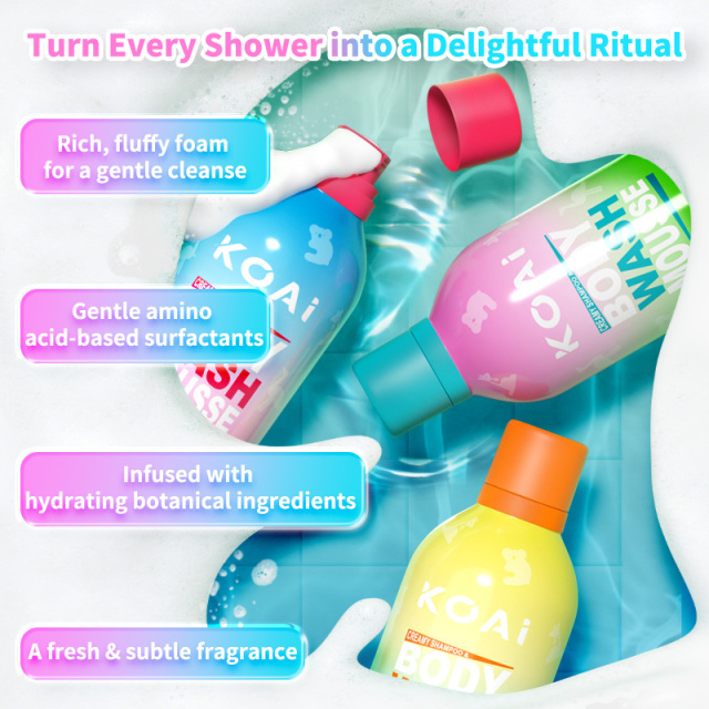 Creamy Shampoo & Body Wash Mousse