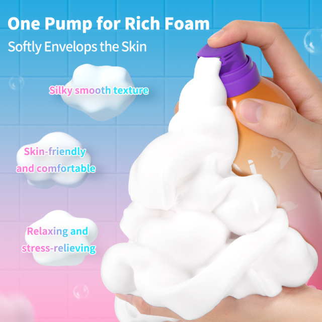 Creamy Shampoo & Body Wash Mousse