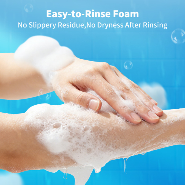 Creamy Shampoo & Body Wash Mousse