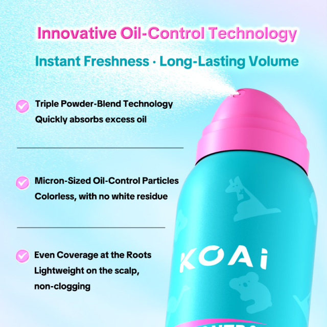 Oil-Control Dry Shampoo Spray