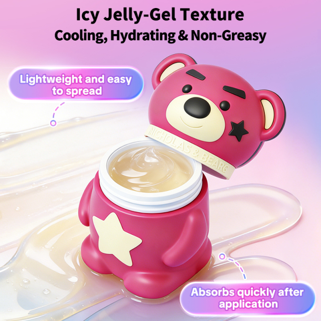 Plant-Extract Soothing Relief Jelly Mask