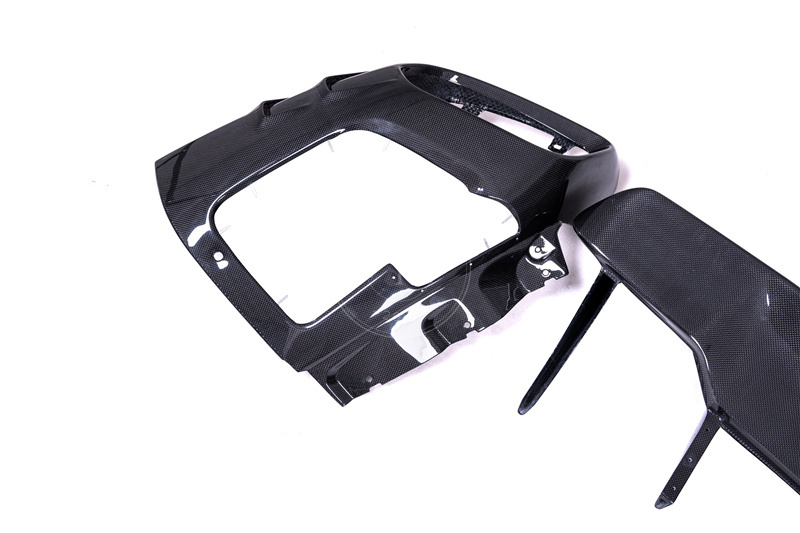 2017-2020 Ferrari 812 Superfast MSY Softkit Style Rear Diffuser w/ Brake Light (GTS requires some modification)