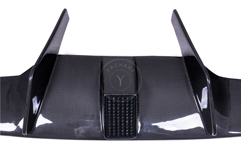 2017-2020 Ferrari 812 Superfast MSY Softkit Style Rear Diffuser w/ Brake Light (GTS requires some modification)