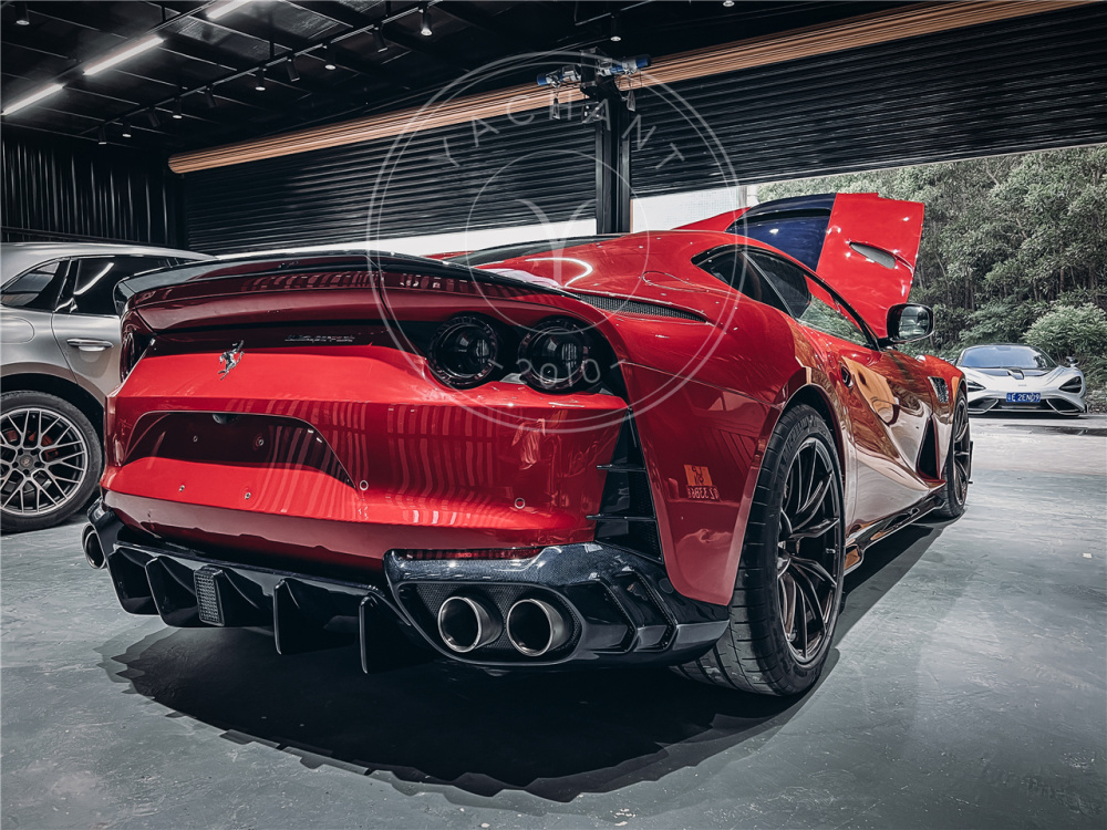 2017-2020 Ferrari 812 Superfast & GTS MSY Style Rear Bumper Side Vents
