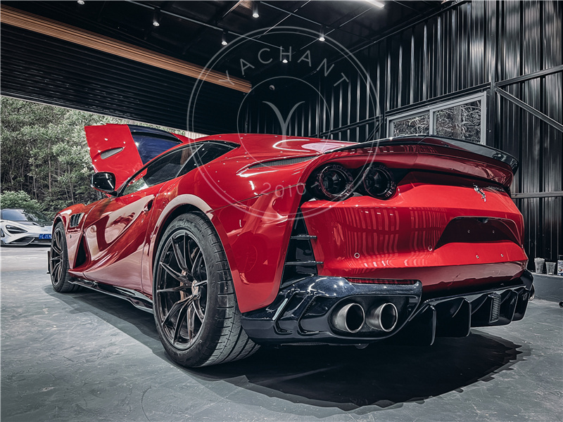 2017-2020 Ferrari 812 Superfast & GTS MSY Style Rear Bumper Side Vents