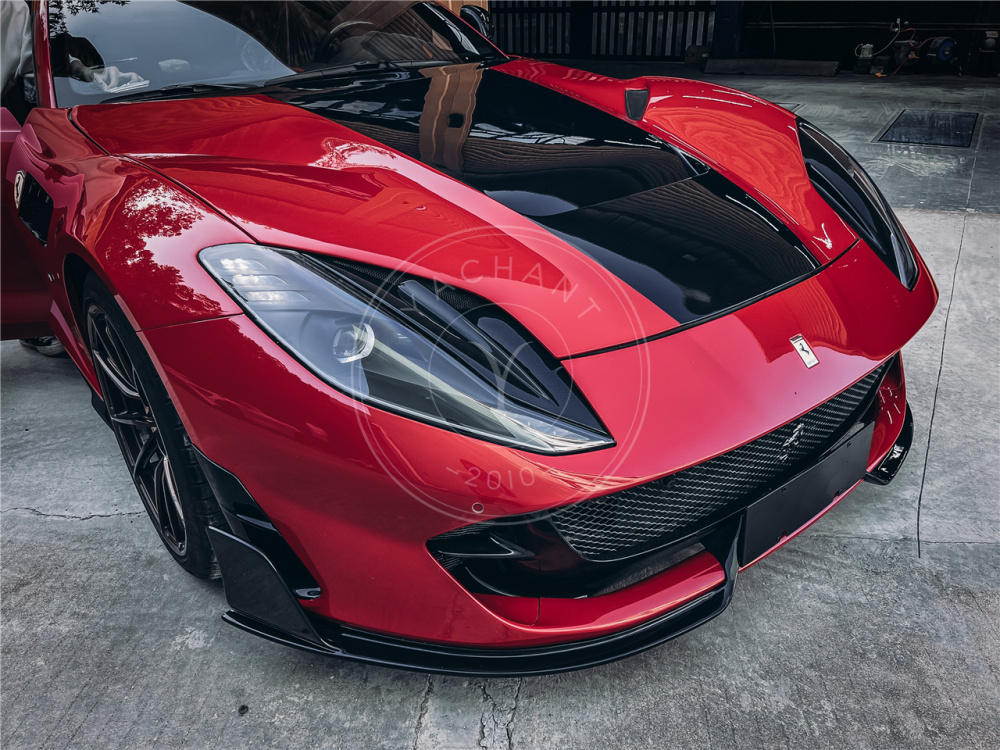 2017-2020 Ferrari 812 Superfast & GTS MSY Style Hood