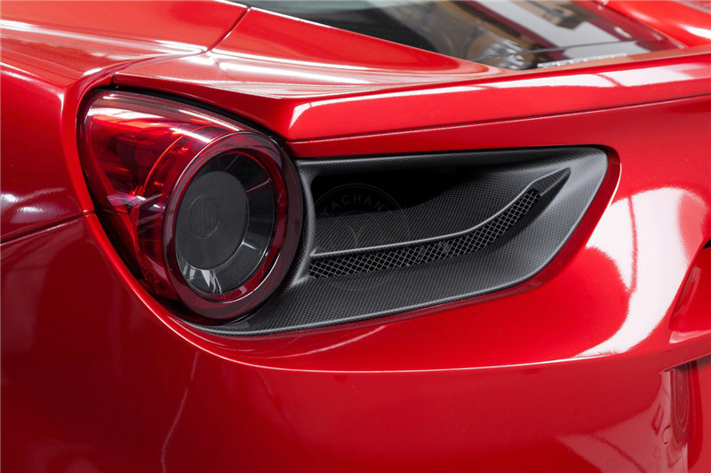 2015-2019 Ferrari F488 GTB & Spider CPS Style Rear Lamp Duct Replacement