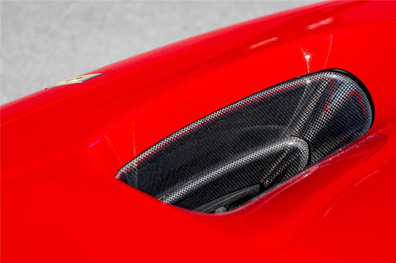 2019-2023 Ferrari F8 Tributo & Spider Front Trunk Lid Hood Accessories Kit
