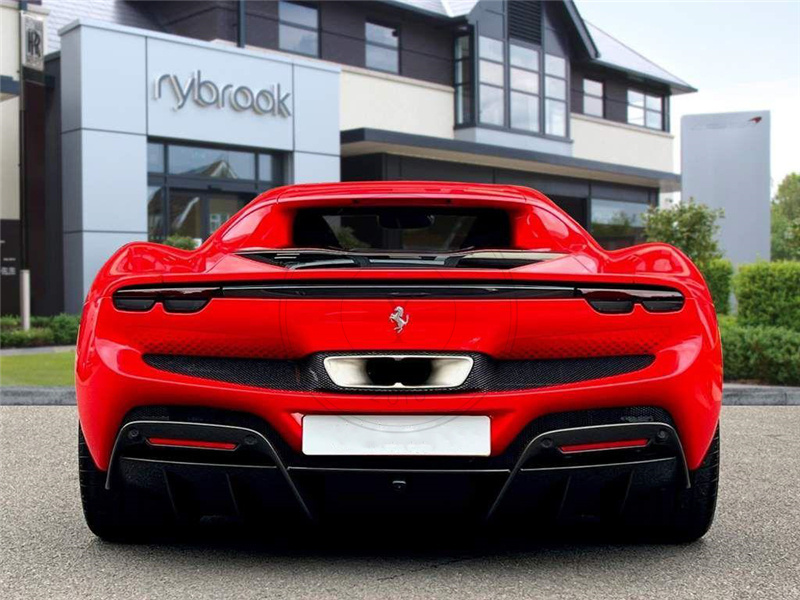 2022-2023 Ferrari 296 GTB (Type F171) OEM Style  Rear Diffuser