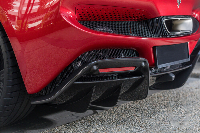 2022-2023 Ferrari 296 GTB (Type F171) OEM Style  Rear Diffuser