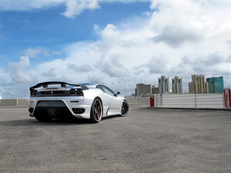 2004-2009 Ferrari F430 Coupe/Scuderia/Spider Veilside Premier 4509 Limited Model Style GT-Wing
