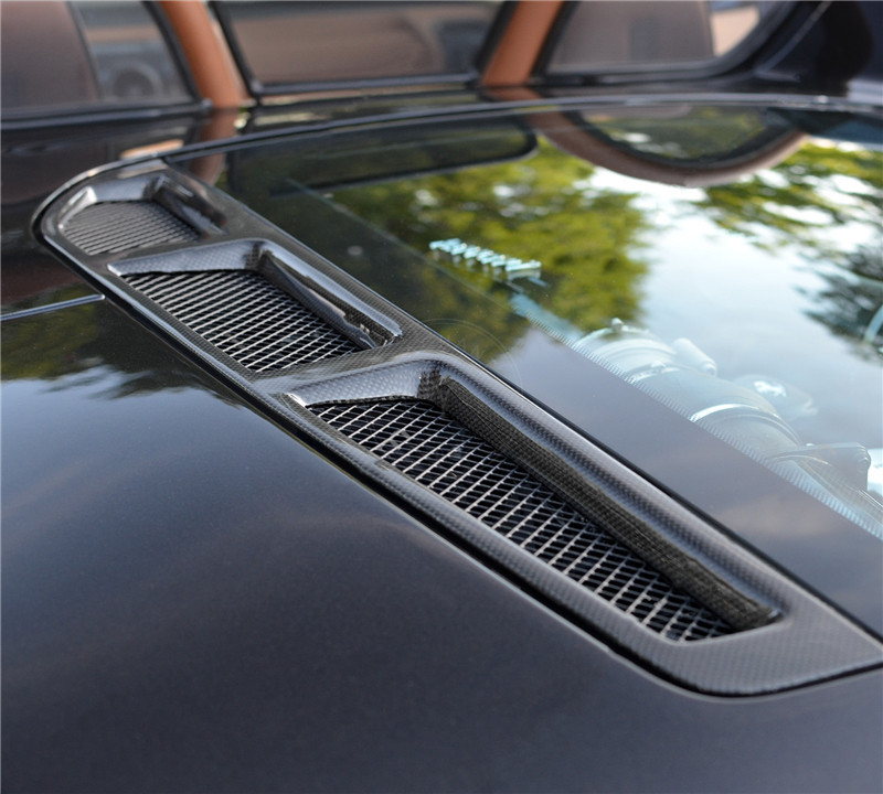 2004-2009 Ferrari F430 Spider&16M Rear Window Louvers