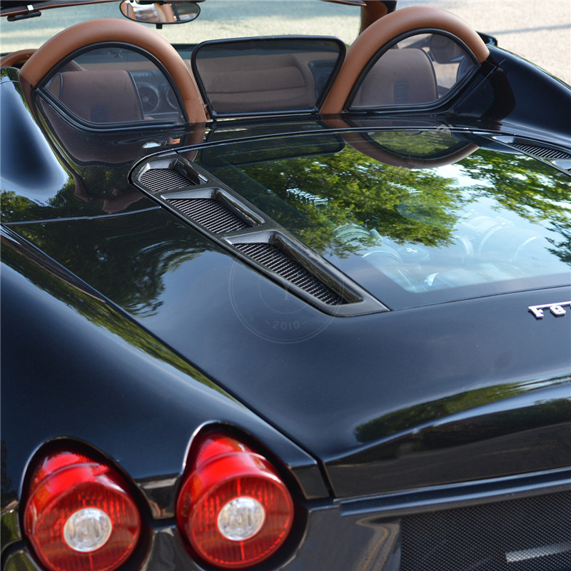 2004-2009 Ferrari F430 Spider&16M Rear Window Louvers