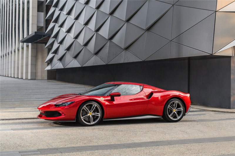 2022-2023 Ferrari 296 GTB (Type F171) OEM Style Side Skirts