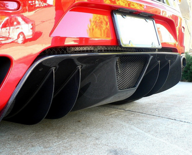 2004-2009 Ferrari F430 Coupe/Spider OEM Style Rear Diffuser Replacement