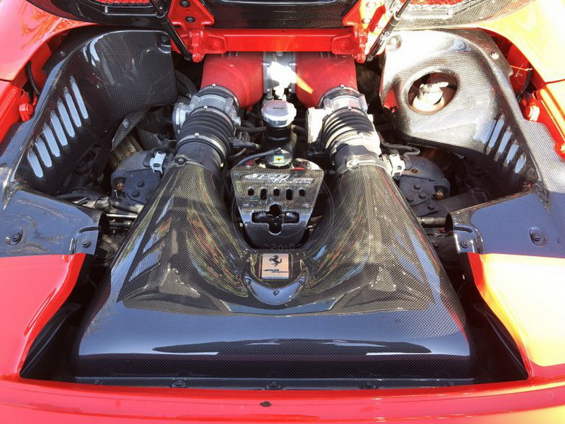 2012-2016 Ferrari F458 Spider Engine Bay Panel 2Pcs