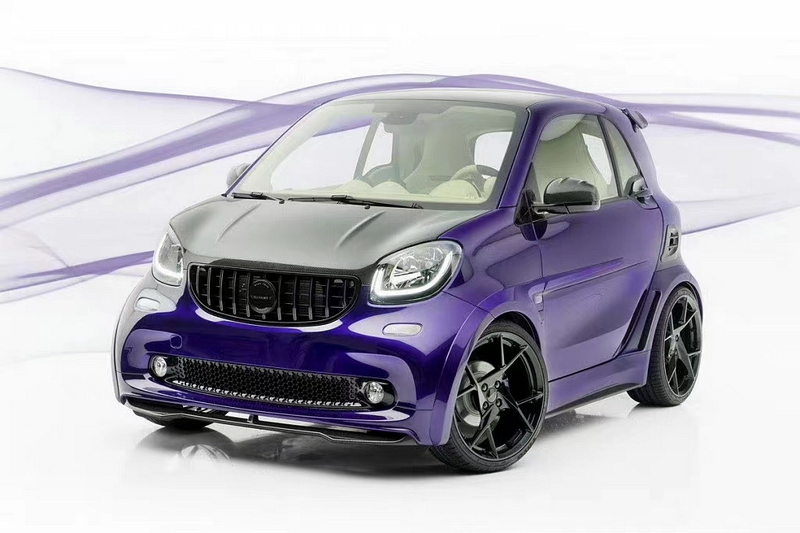 2015-2019 Smart Fortwo C453 MSY Style Body Kits Side Skirts Diffuser Wing Wide Fender Kit