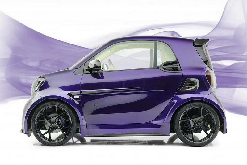 2015-2019 Smart Fortwo C453 MSY Style Body Kits Side Skirts Diffuser Wing Wide Fender Kit