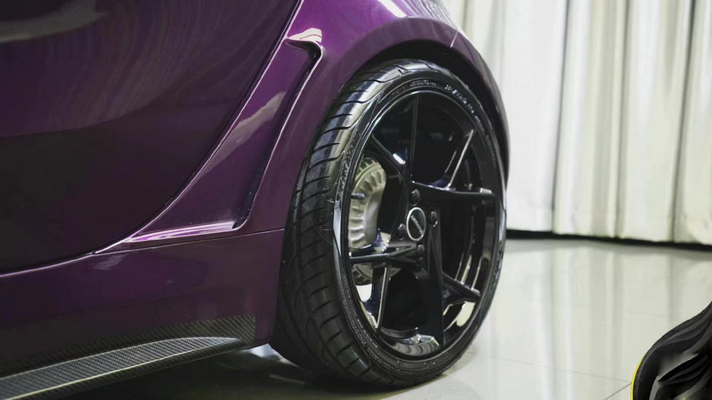 2015-2019 Smart Fortwo C453 MSY Style Body Kits Side Skirts Diffuser Wing Wide Fender Kit