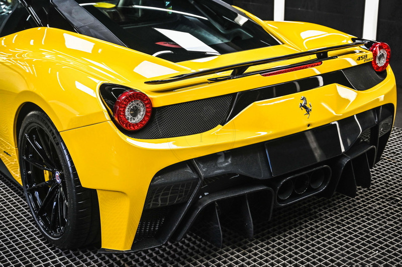 2010-2016 Ferrari F458 Italia Coupe NR Style Trunk Spoiler
