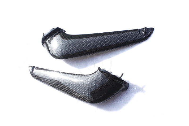 2010-2016 Ferrari F458 Italia Coupe & Spider D Style Front Bumper Wing Flaps
