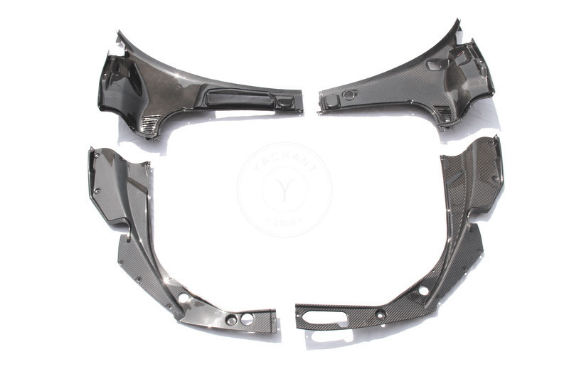 2010-2016 Ferrari F458 Italia Coupe & Spider LHD Front Trunk Lid Bay Panel Kit