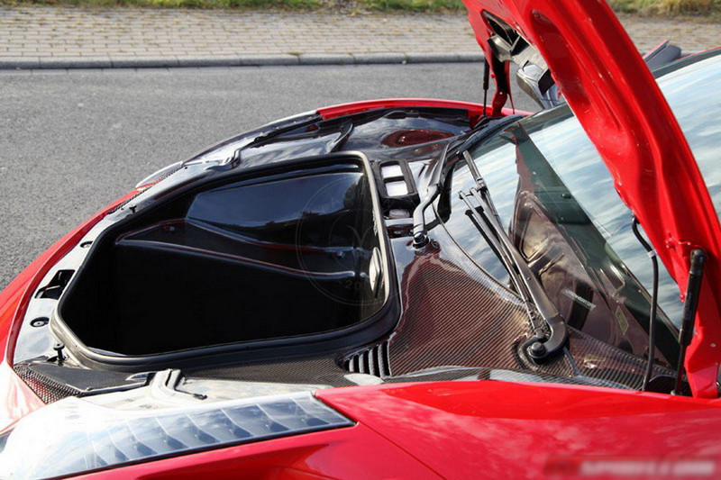 2010-2016 Ferrari F458 Italia Coupe & Spider LHD Front Trunk Lid Bay Panel Kit
