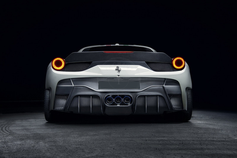 2010-2016 Ferrari F458 Italia Coupe & Spider Vorsteiner 458-VX Program Style Rear Bumper